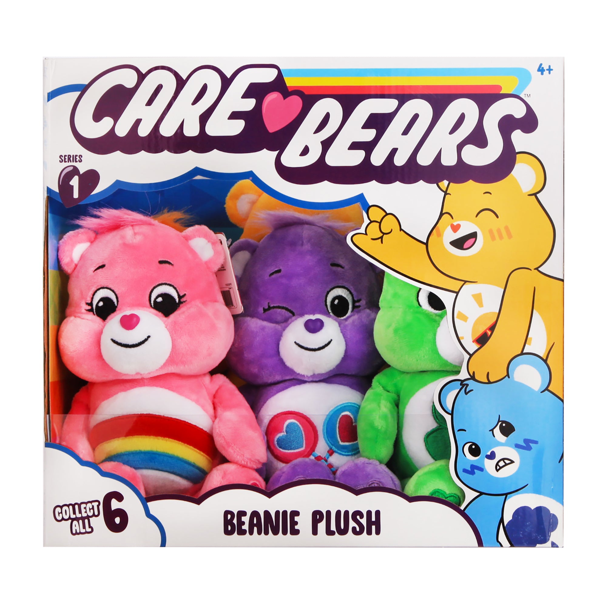 Care Bears - Basic Bean Plush   Fun Size Plush – Adam's Cardboard