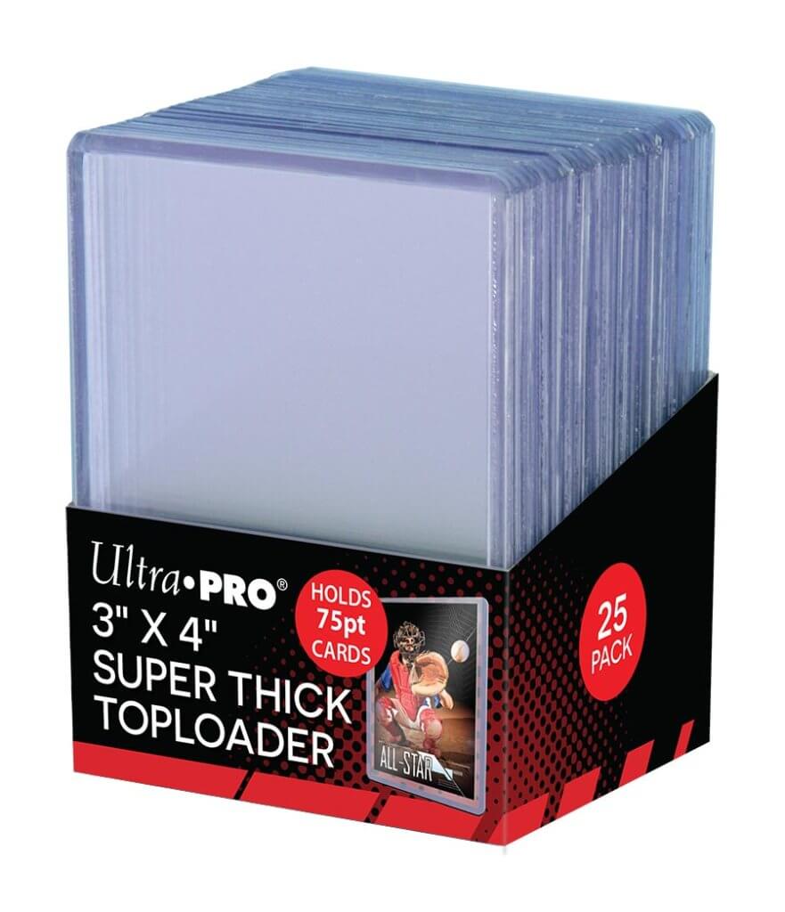 ULTRA PRO Toploader - 3 x 4 75pt Clear Regular