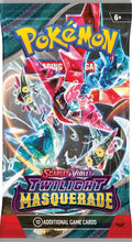 Load image into Gallery viewer, Pre-Order - POKÉMON TCG Scarlet &amp; Violet 6 Twilight Masquerade Booster Box
