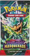 Load image into Gallery viewer, Pre-Order - POKÉMON TCG Scarlet &amp; Violet 6 Twilight Masquerade Booster Box
