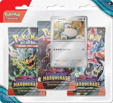 Load image into Gallery viewer, Pre-Order - POKÉMON TCG Scarlet &amp; Violet 6 Twilight Masquerade Three Booster Blister Pack
