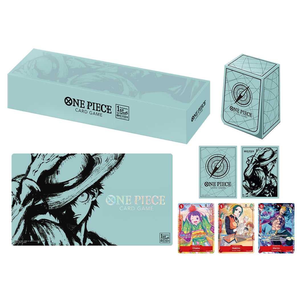 Pre-Order - One Piece Card Game Japanese 1st Anniversary Set