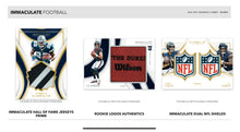 Load image into Gallery viewer, 2023 Panini Immaculate Football Hobby Box
