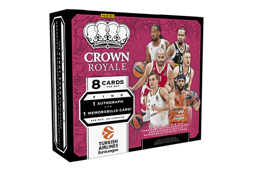 2023/24 Panini Crown Royale Euroleague Basketball Hobby Box