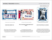 Load image into Gallery viewer, 2023 Panini National Treasures Baseball Hobby Box
