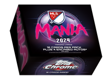 Load image into Gallery viewer, 2024 Topps MLS Chrome® - Mania Box
