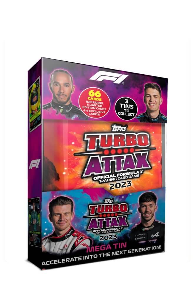 TURBO ATTAX Formula 1 2023 Mega Tin