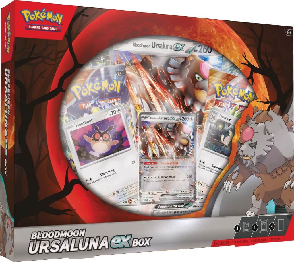 Pre Order - POKÉMON TCG Bloodmoon Ursaluna ex Box