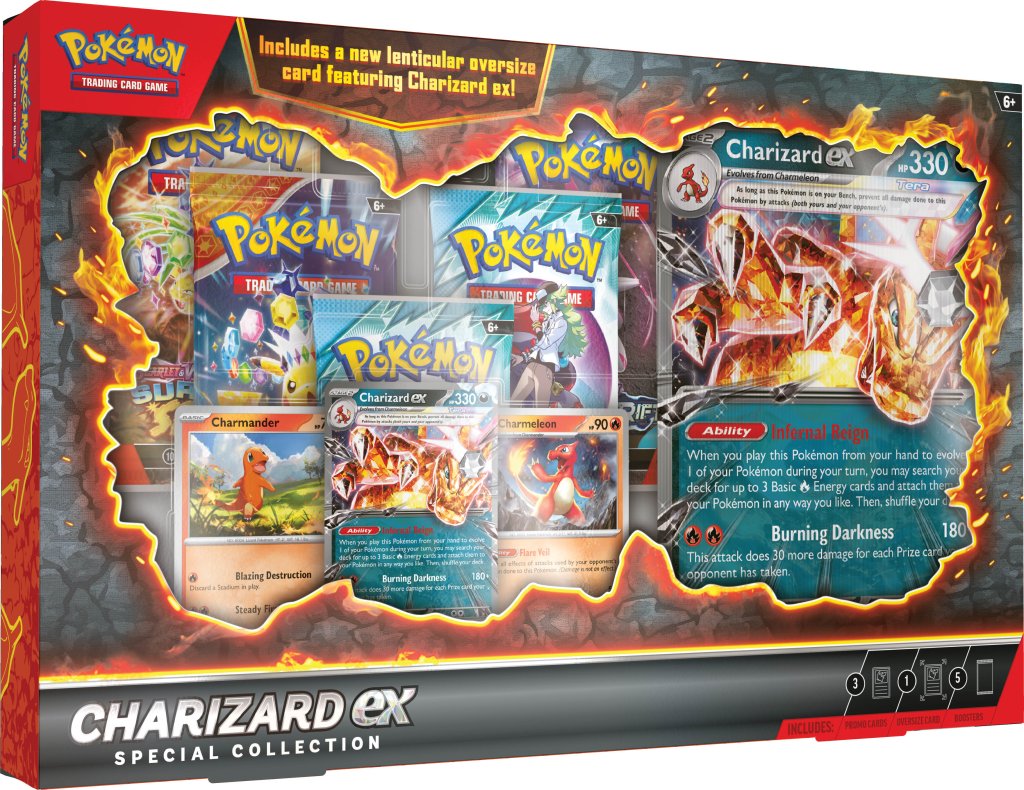 Pre Order - POKÉMON TCG: Charizard ex Special Collection