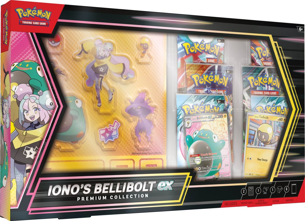 Pre Order - POKÉMON TCG: Iono's Bellibolt ex Premium Collection