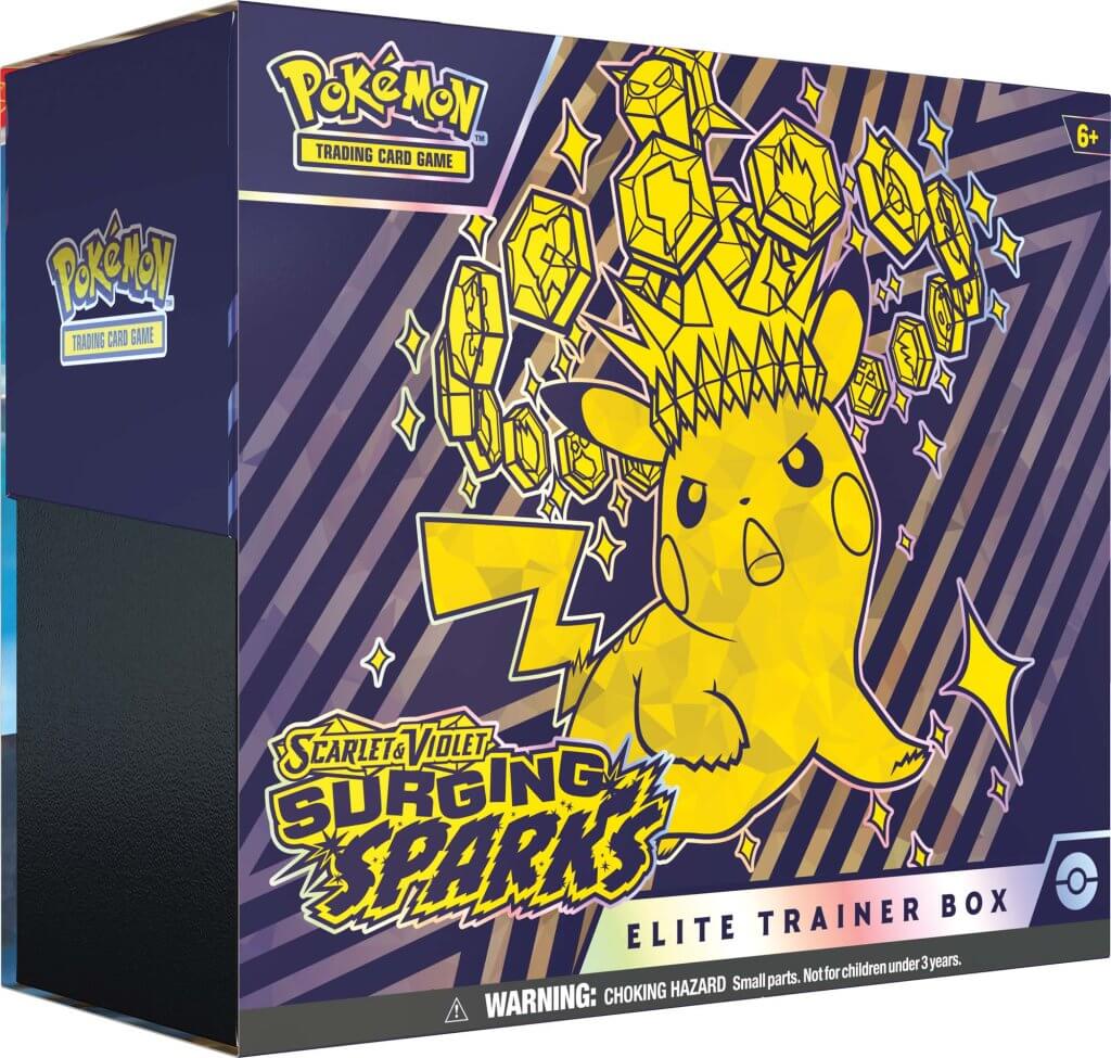 Pre Order - POKÉMON TCG Scarlet & Violet 8 Surging Sparks Elite Trainer Box