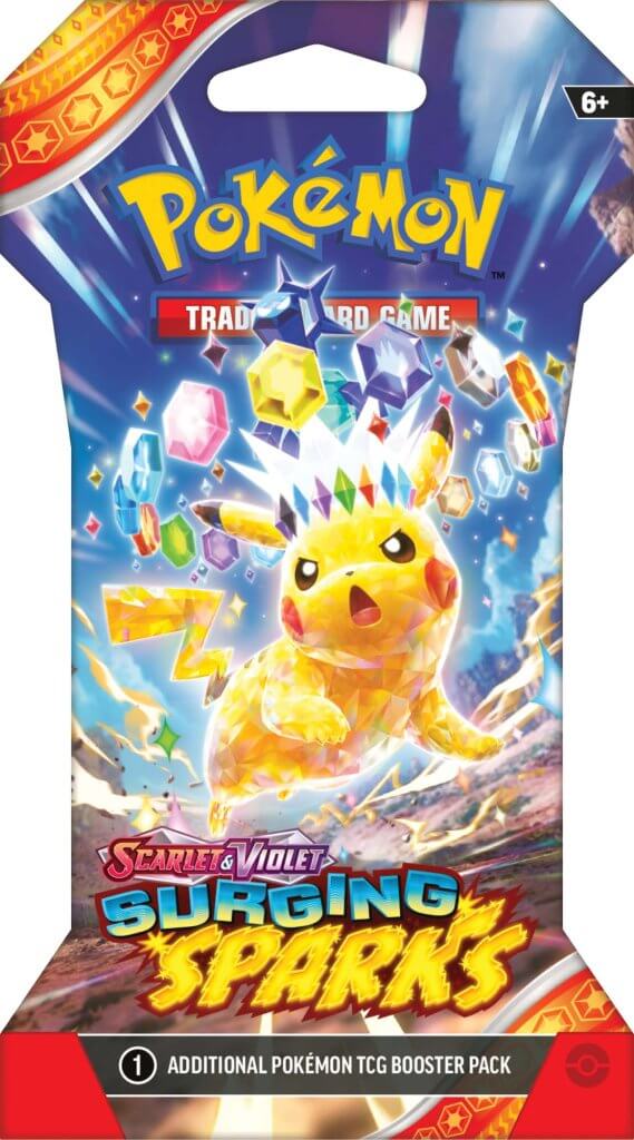 Pre Order - POKÉMON TCG Scarlet & Violet 8 Surging Sparks Blister Pack