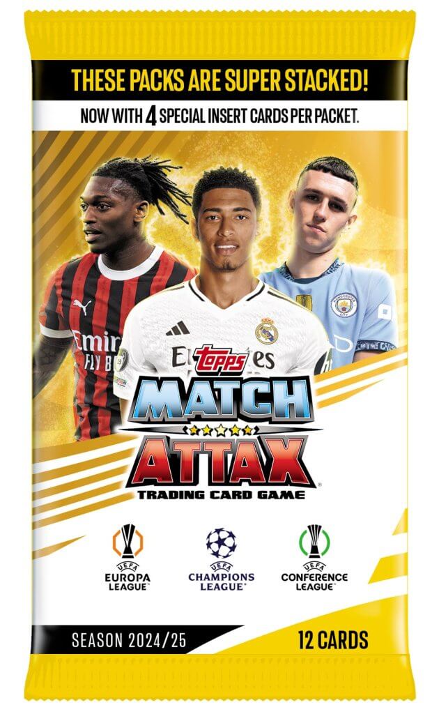 MATCH ATTAX UEFA Champions League 2024/2025 Edition Booster Pack