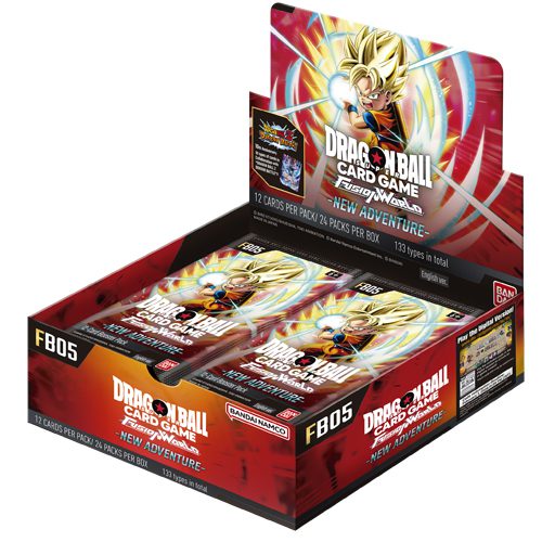 Dragon Ball Super Card Game: Fusion World – Booster Box – New Adventure [FB05]