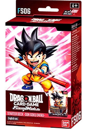 Dragon Ball Super Card Game: Fusion World Starter Deck Pack – Son Goku (Mini) [FS06]