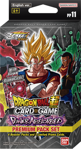 Dragon Ball Super Card Game Zenkai Series 03 - Power Absorbed - Premium Pack Set (PP11)