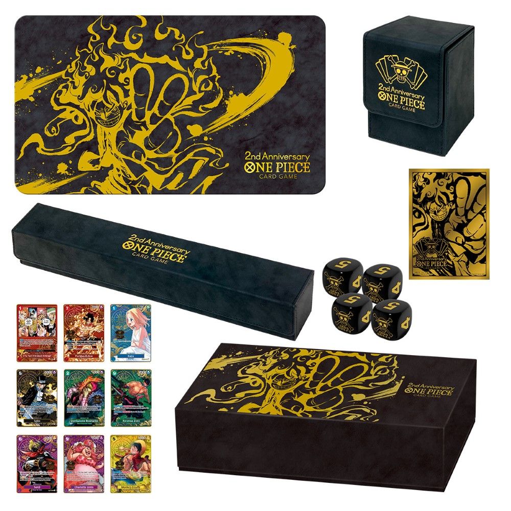 Pre Order - One Piece Card Game: Japanese 2nd Anniversary Set