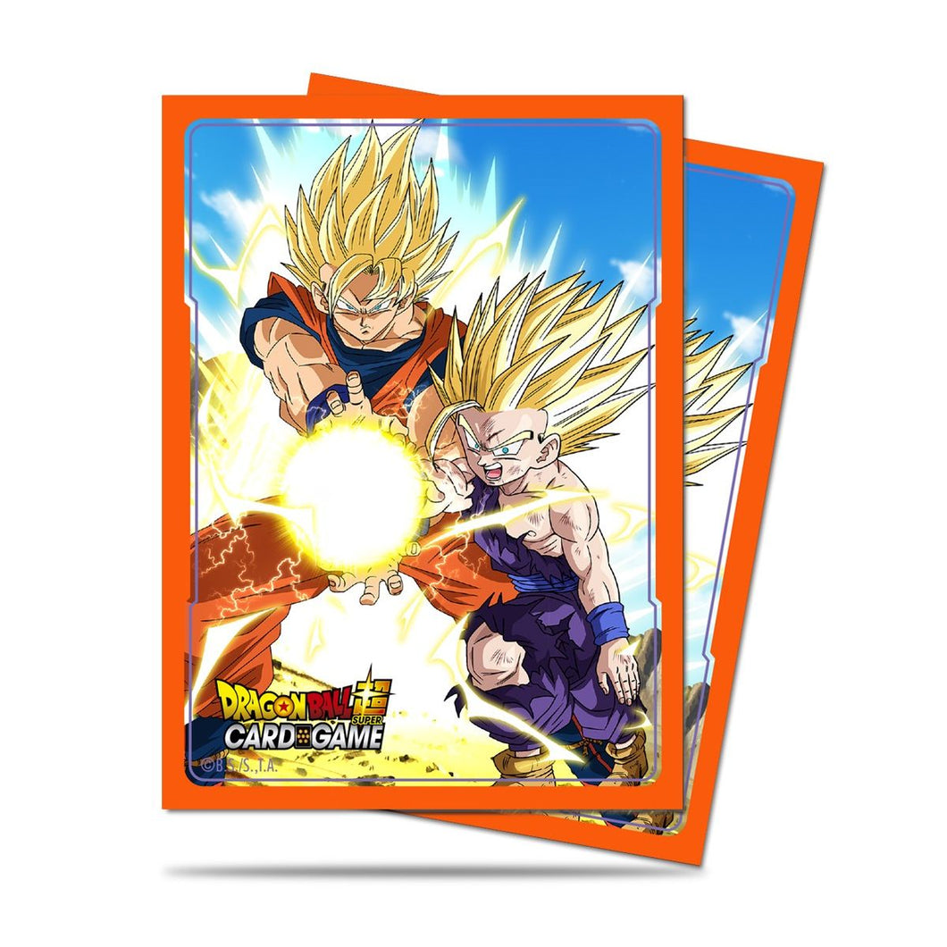 Dragon Ball Super Standard Size Sleeves 65ct Father-Son Kamehameha