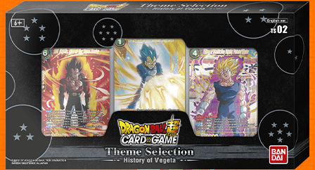 Dragon Ball Super Card Game Theme Selection History of Vegeta (TS02)