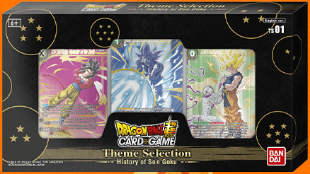 PRE-ORDER Dragon Ball Super Card Game Theme Selection History of Son Goku (TS01)