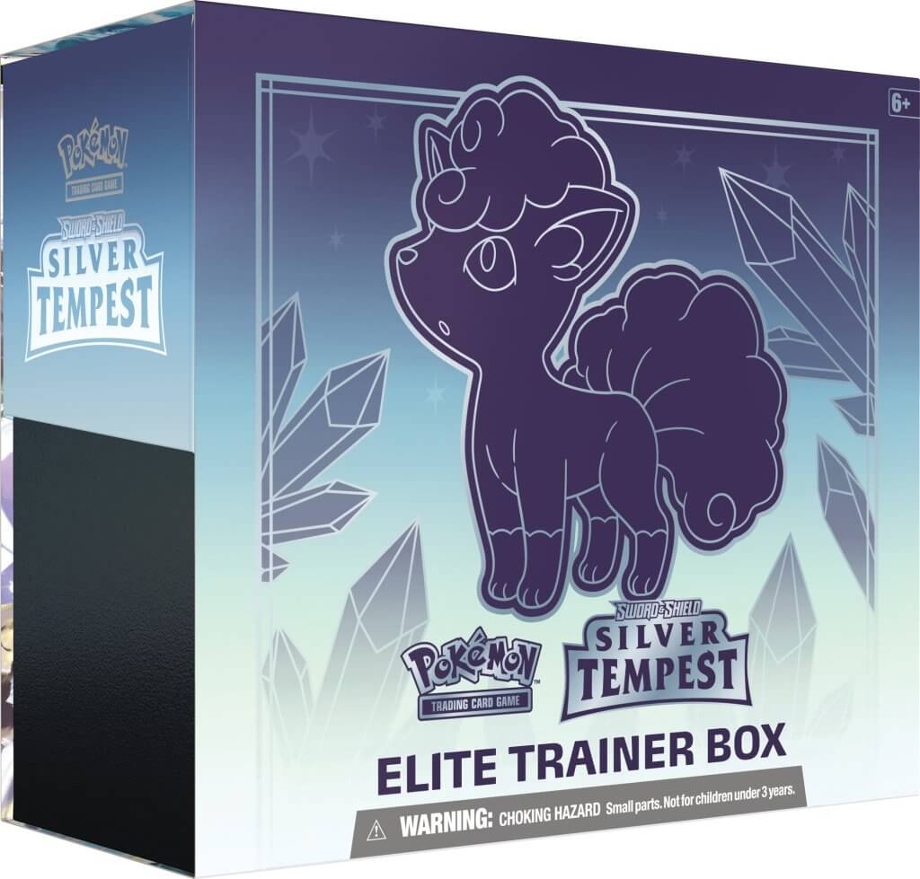 Pre Order - Pokémon TCG Sword and Shield 12- Silver Tempest Elite Trainer Box