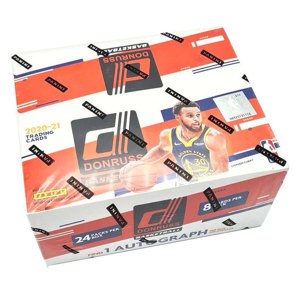 2020-21 NBA PANINI DONRUSS BASKETBALL RETAIL BOX - 24 PACKS