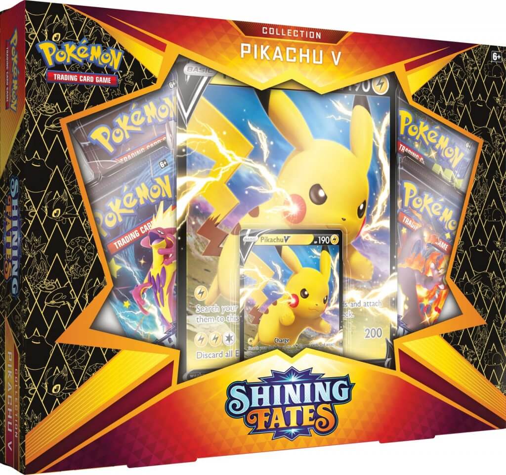 POKÉMON TCG Shining Fates Collection - Pikachu V Box