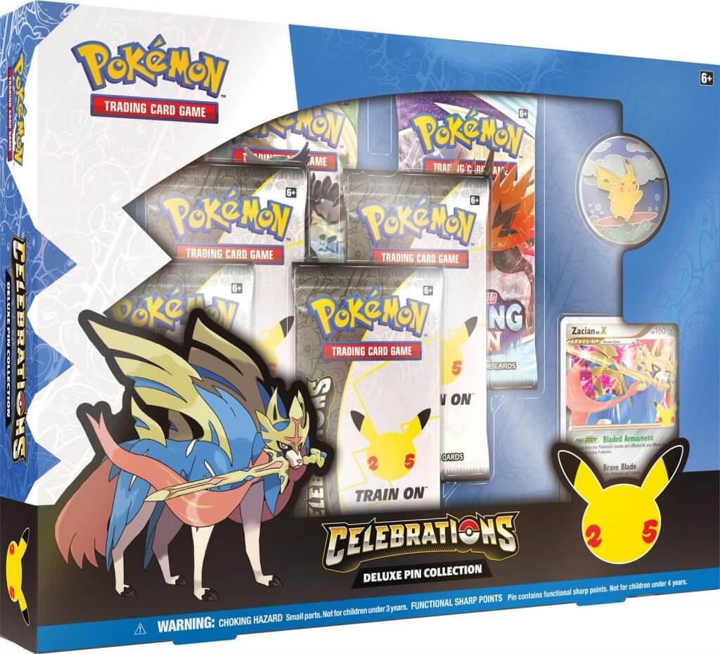POKÉMON TCG Deluxe Pin Collection - Celebrations - Live Stream - Sat 20th Aug - 730PM