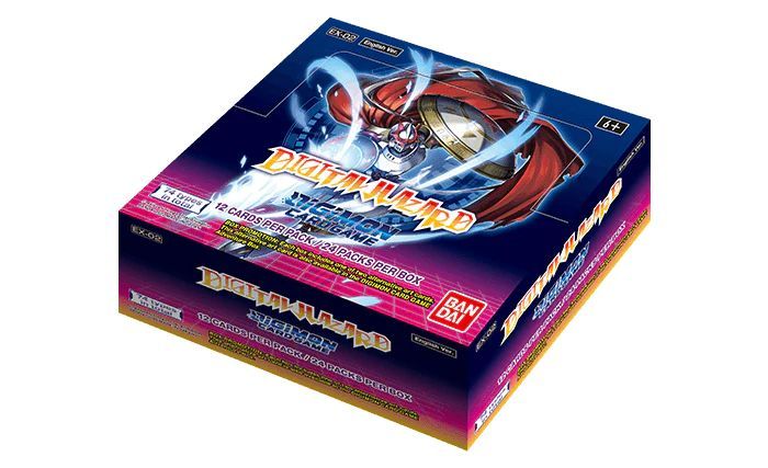 Digimon Card Game Digital Hazard [EX-02] Booster Display