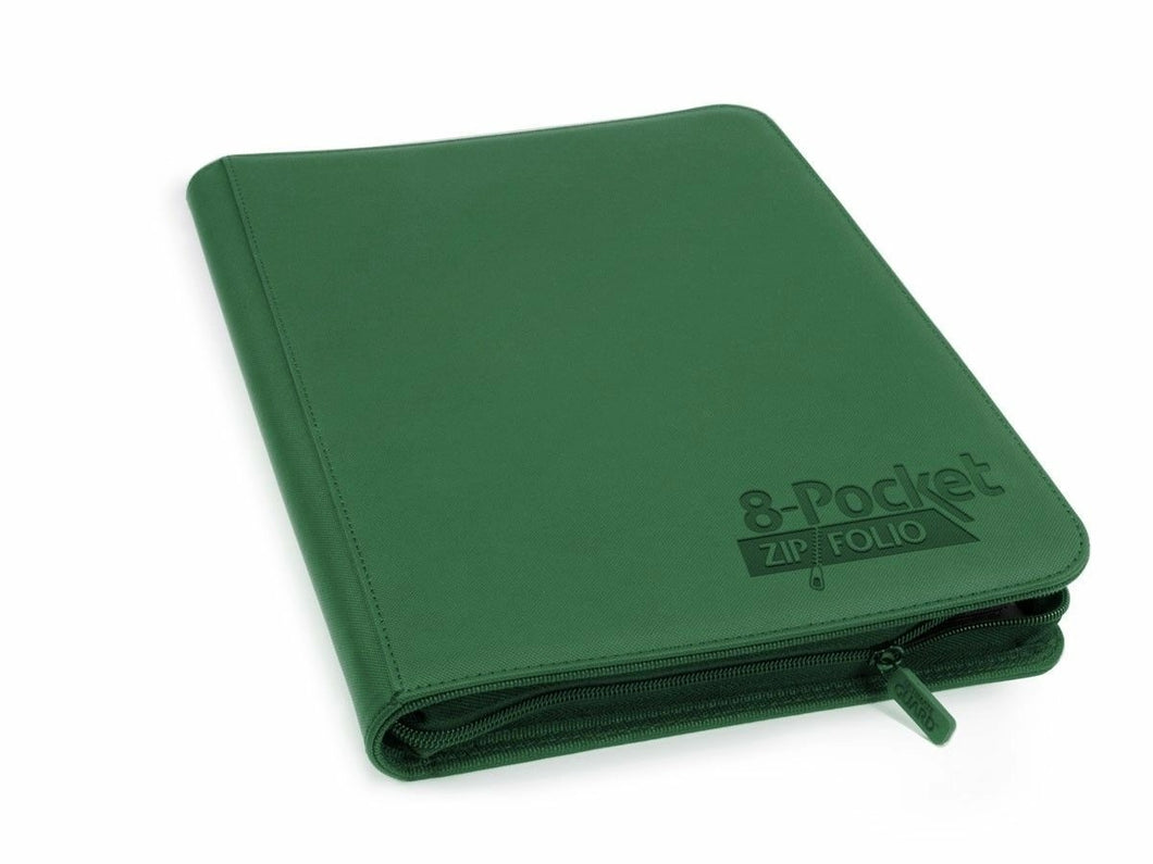 Ultimate Guard 8-Pocket ZipFolio XenoSkin Folder - Various Colors