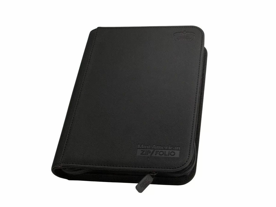 Ultimate Guard Mini American 9 Pocket ZipFolio XenoSkin Black Folder