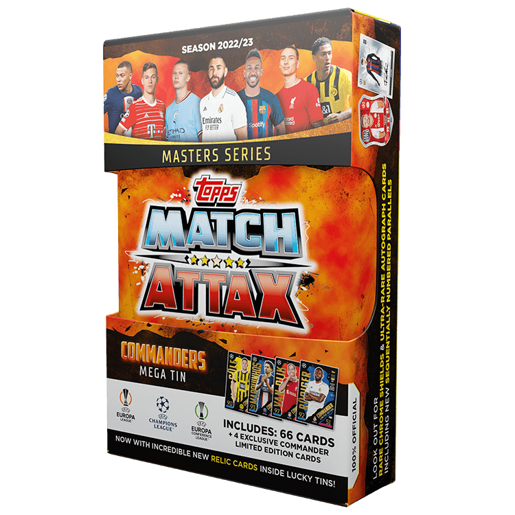 MATCH ATTAX UEFA Champions League 2022/2023 Edition Mega Tin